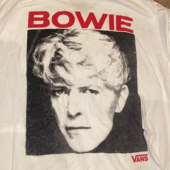 Vans Tops - White David Bowie Vans Shirt